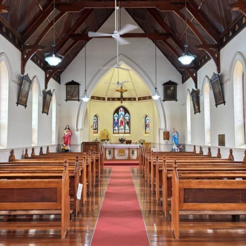 Greenough Church interior